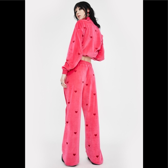 Lazy Oaf Pants - ❤️❤️❤️lazy oaf velour tracksuit  set